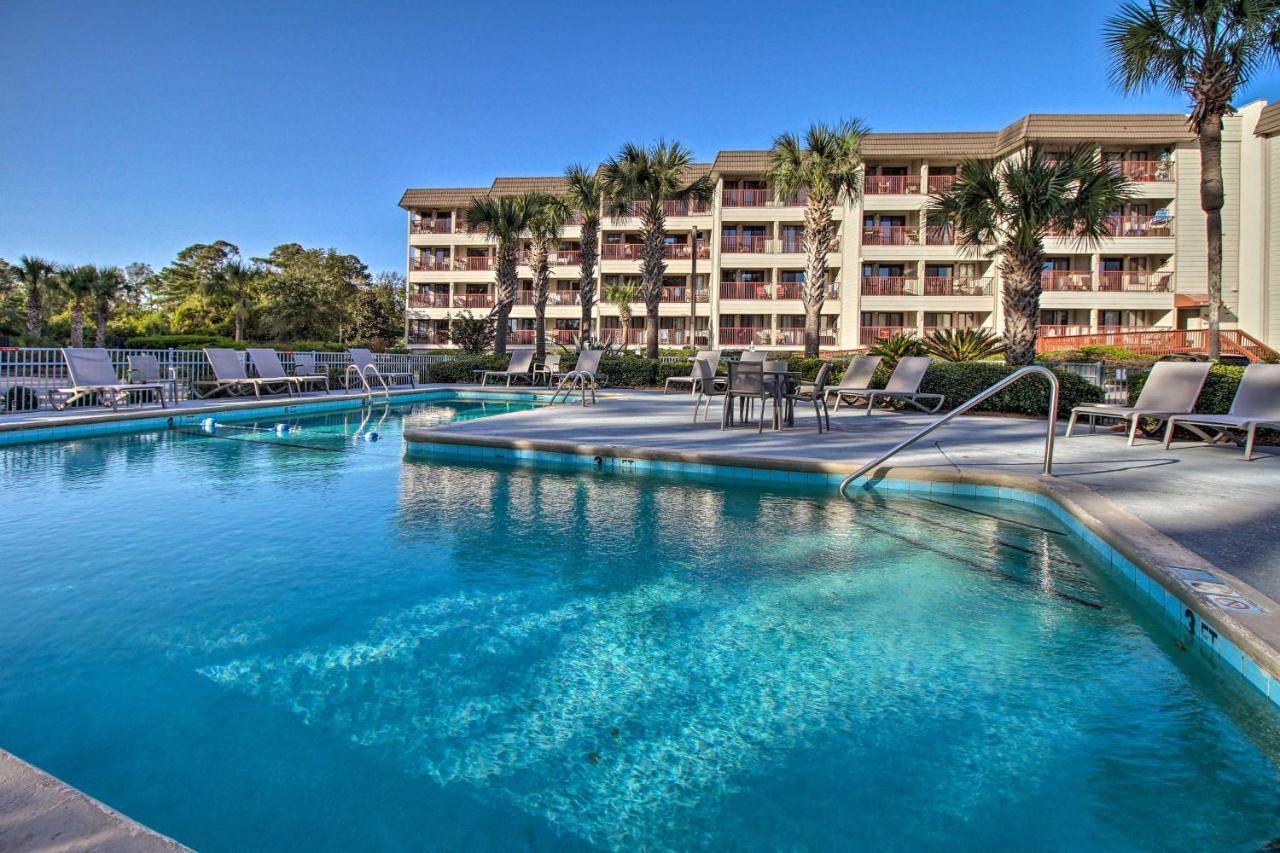 Hilton Head Condo With Balcony And Pool, Walk To Beach Hilton Head Island Exteriör bild